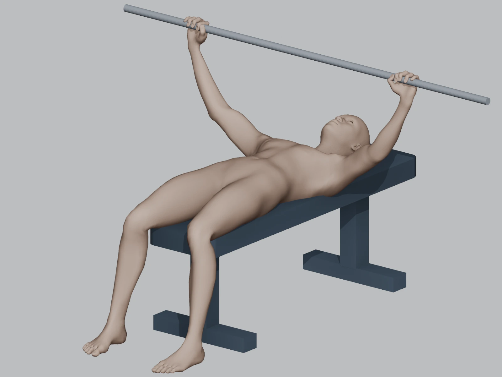 Bench Press in 3D — See the movement from every angle.