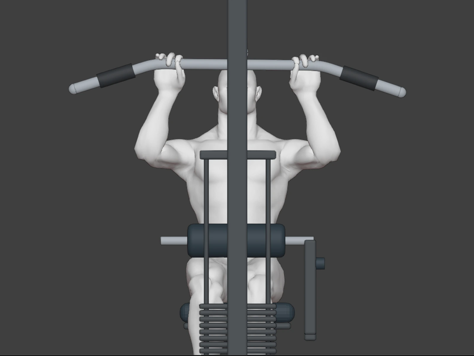 Lat Pulldown front view